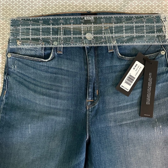 HUDSON NEW Women’s Zoeey High Rise Straight Crop Double Step Hem 5 pocket 29 NWT - Picture 9 of 10